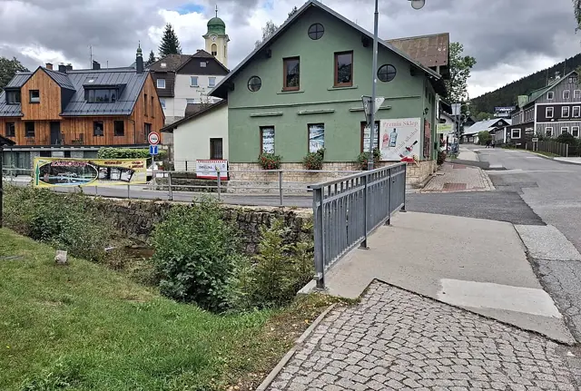 Pobyt v centru Harrachova s polopenzí