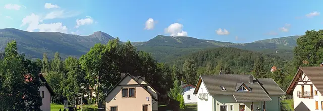 Bývalý hrad v polských Krkonoších: strava i wellness