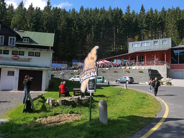 Pec pod Sněžkou s jídlem i saunou přímo v apartmánu