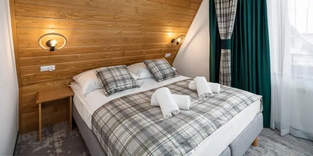 Lesní apartmány u aquaparku Terma Bania: wellness a snídaně