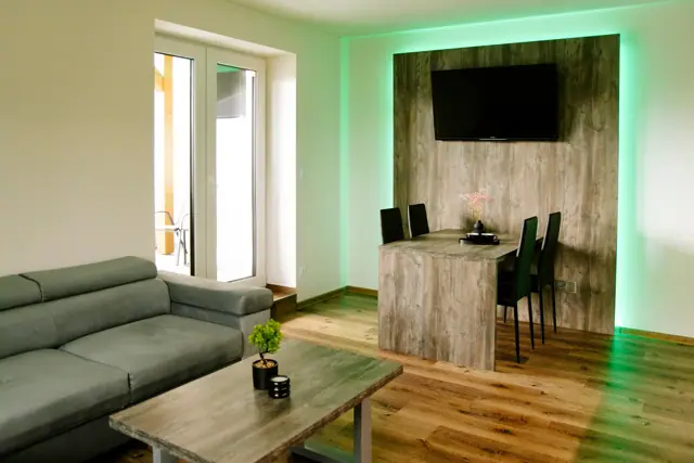 Apartmán s vlastní vířivkou v Jeseníkách