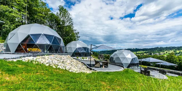 Polské Tatry: glamping s vířivkou, snídaně i plný minibar