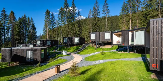 Unikátní Tree Houses v Jasné s wellness